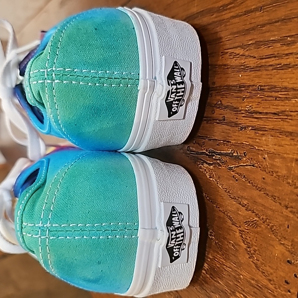 Tie dye Vans size 9 in Womens - Picture 3 of 7